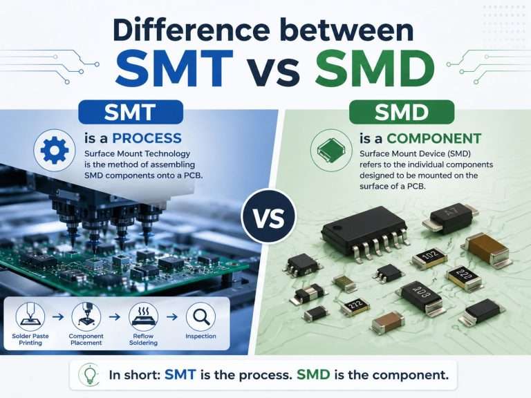 SMT در مقابل SMD: تفاوت بین SMT و SMD