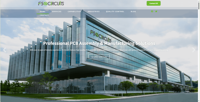 FSCircuits - تولیدکننده برتر PCB در چین