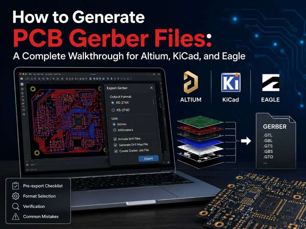 How to Generate PCB Gerber Files